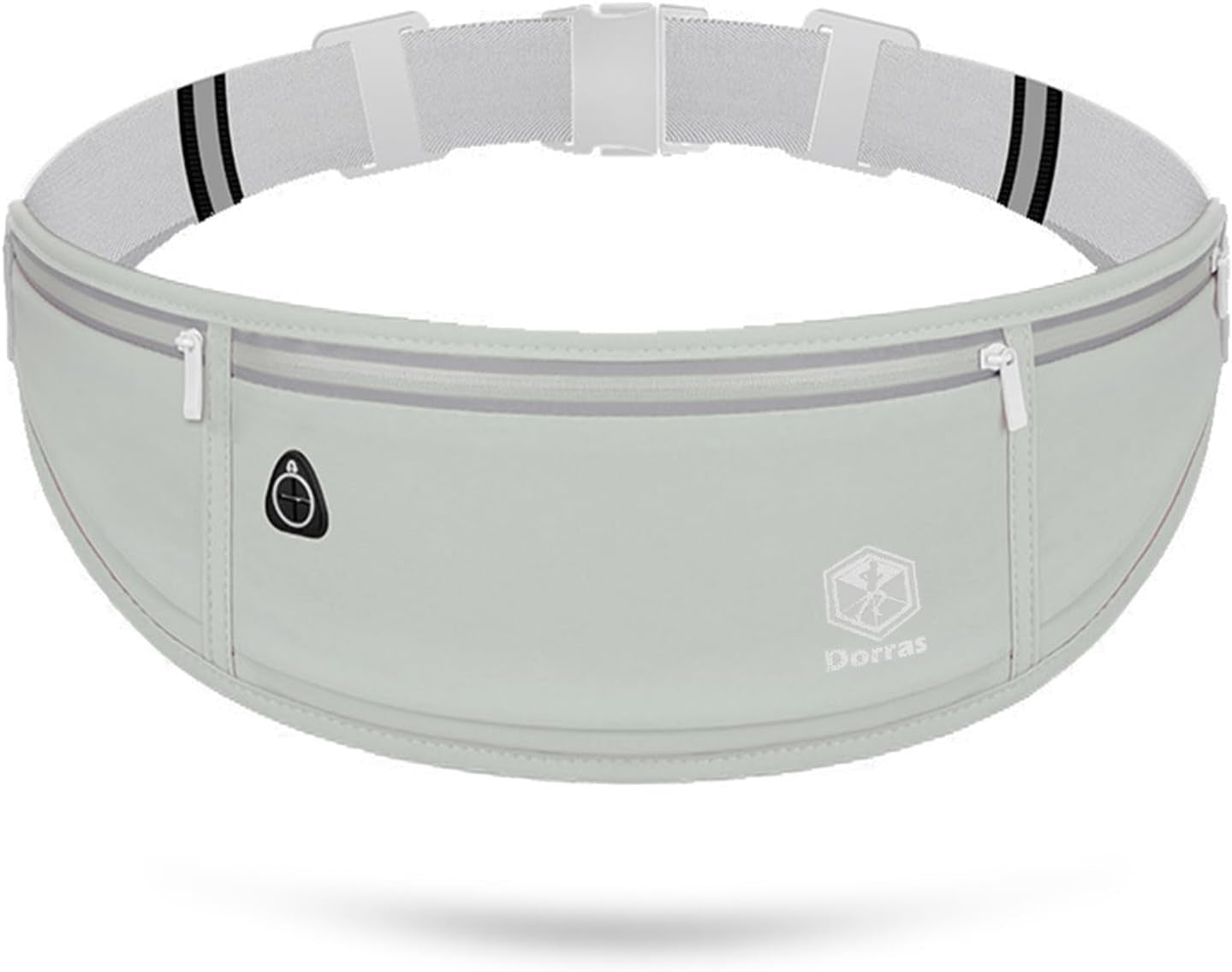 Slim Running Belt Running Fanny Pack, Running Phone Holder Fanny Packs for Women & Men, Runners Belt Waist Pack Bag for Running Hiking Traveling Sports