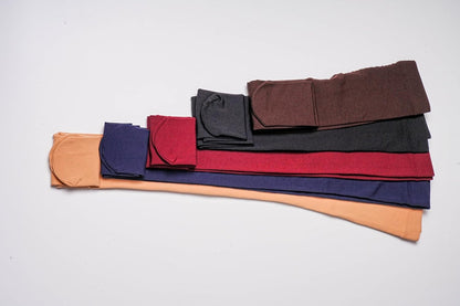 Fleece lined thermal tights texture and fabric quality