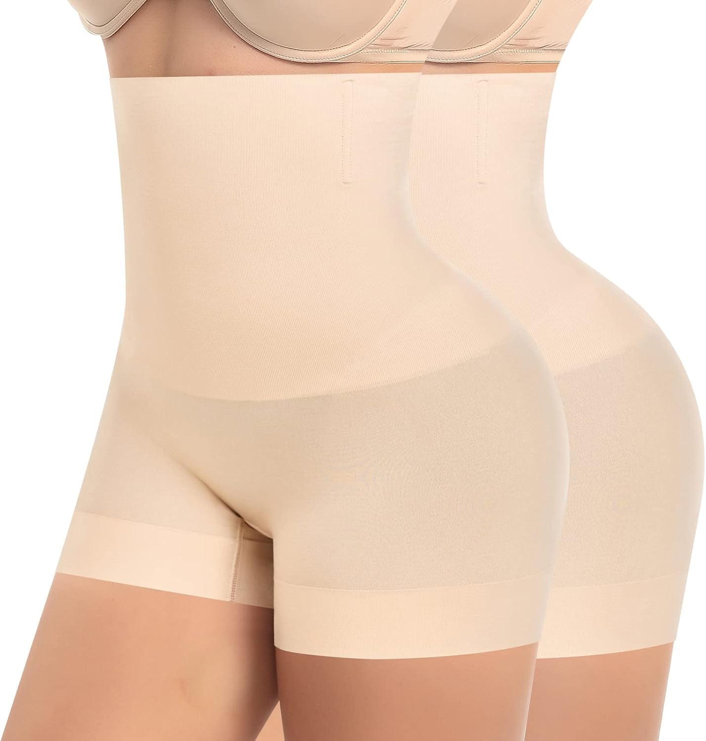 Womens Seamless Shaping Boyshorts Panties Tummy Control Underwear Slimming Shapewear Slip Shorts