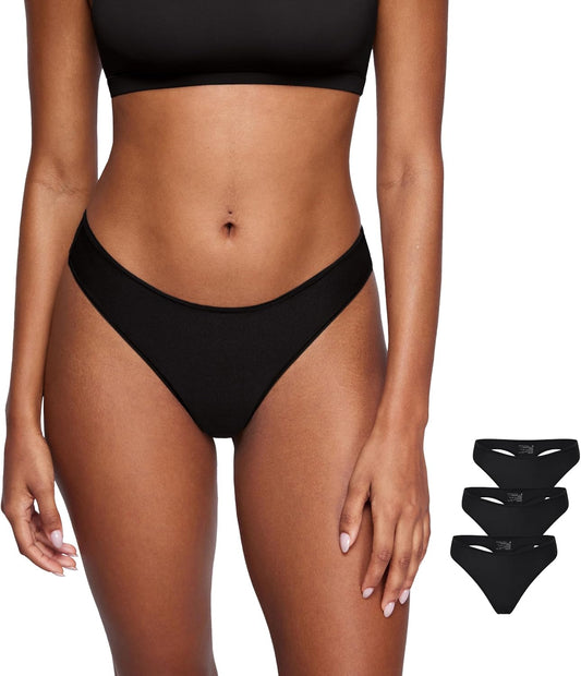 MagneticFit tagless thong panties three pack colors