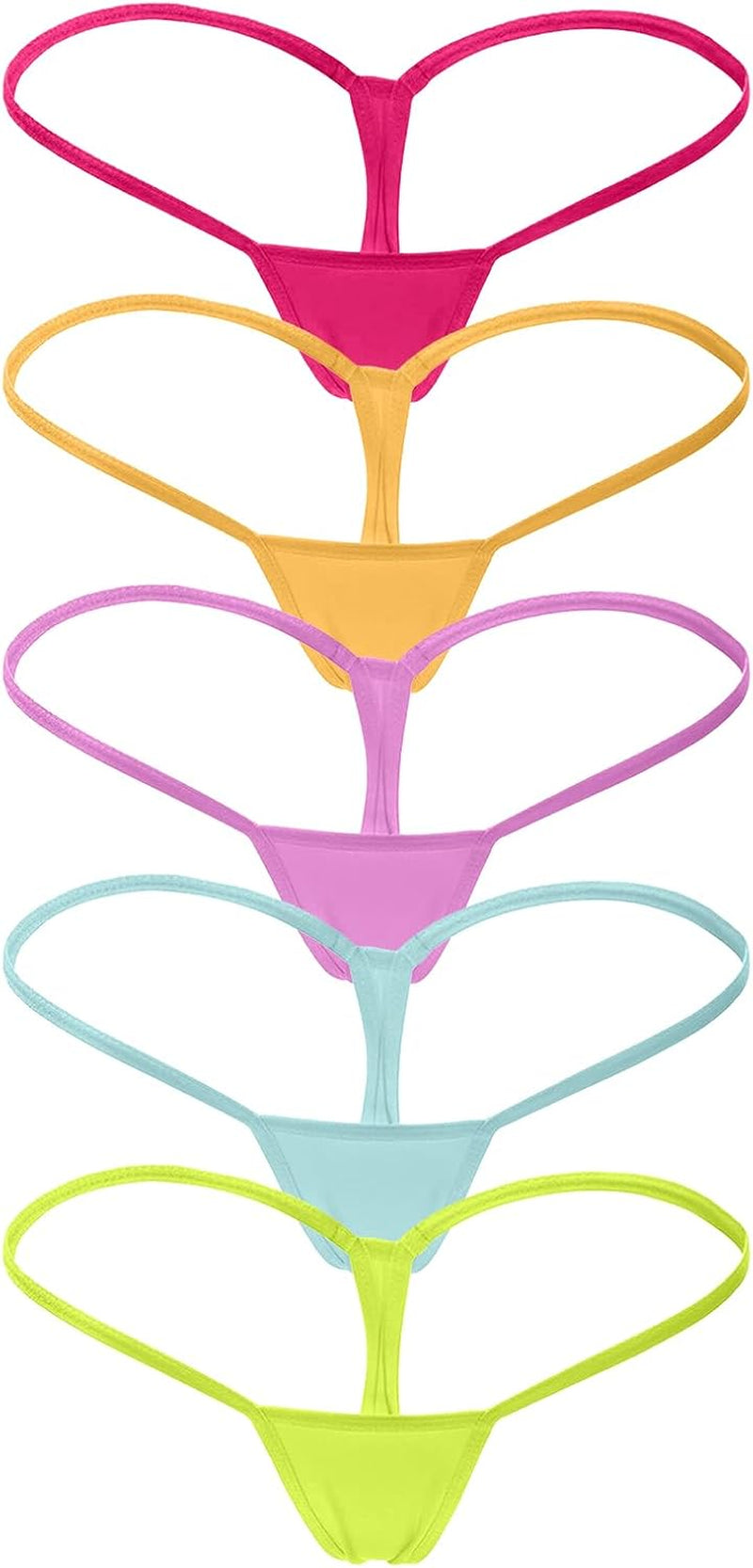 ETAOLINE tiny thong worn by model demonstration