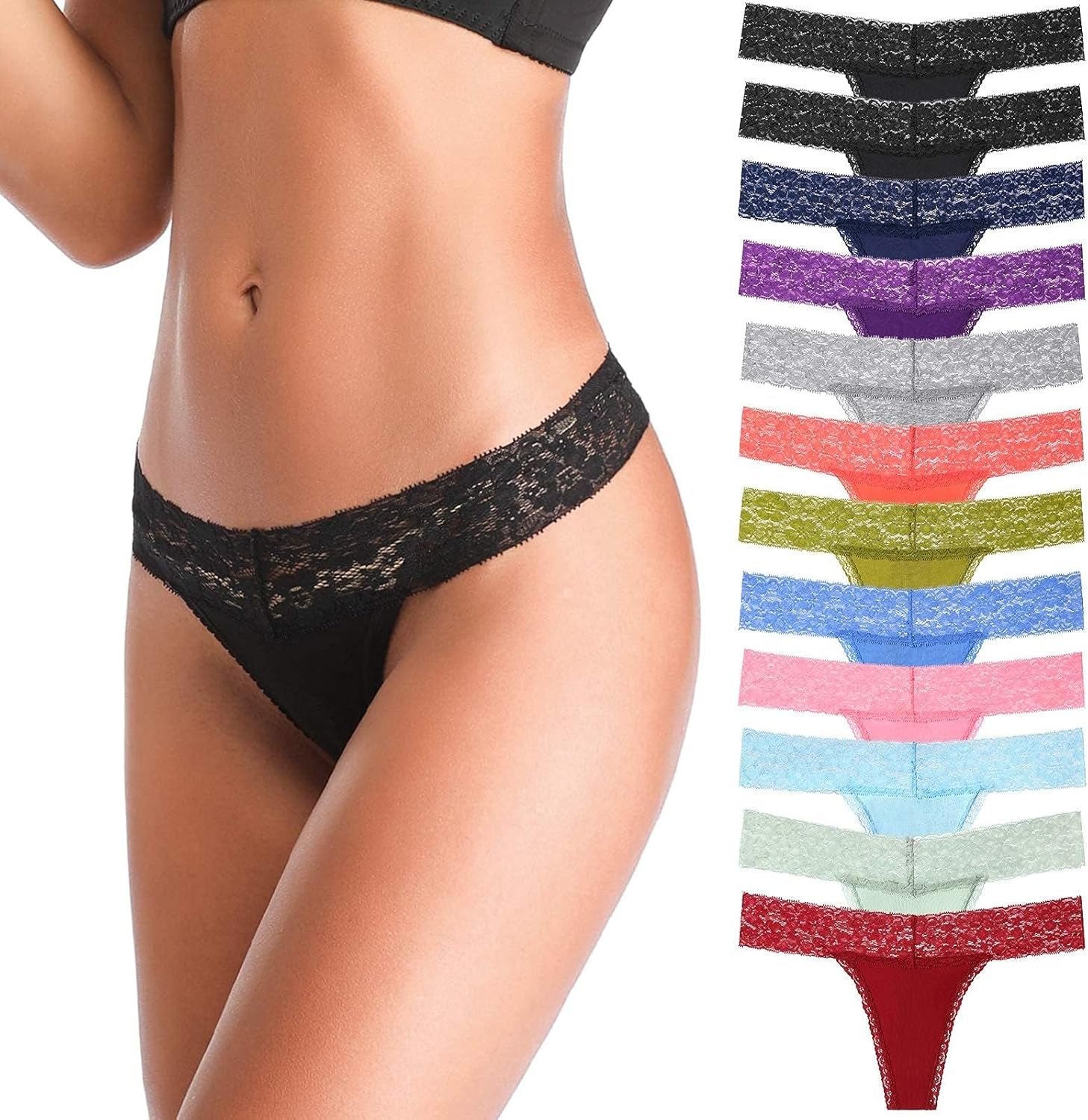 Women's cute party thongs t-back style