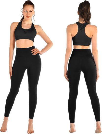 Women's buttery soft yoga leggings high-waist comfortable fit