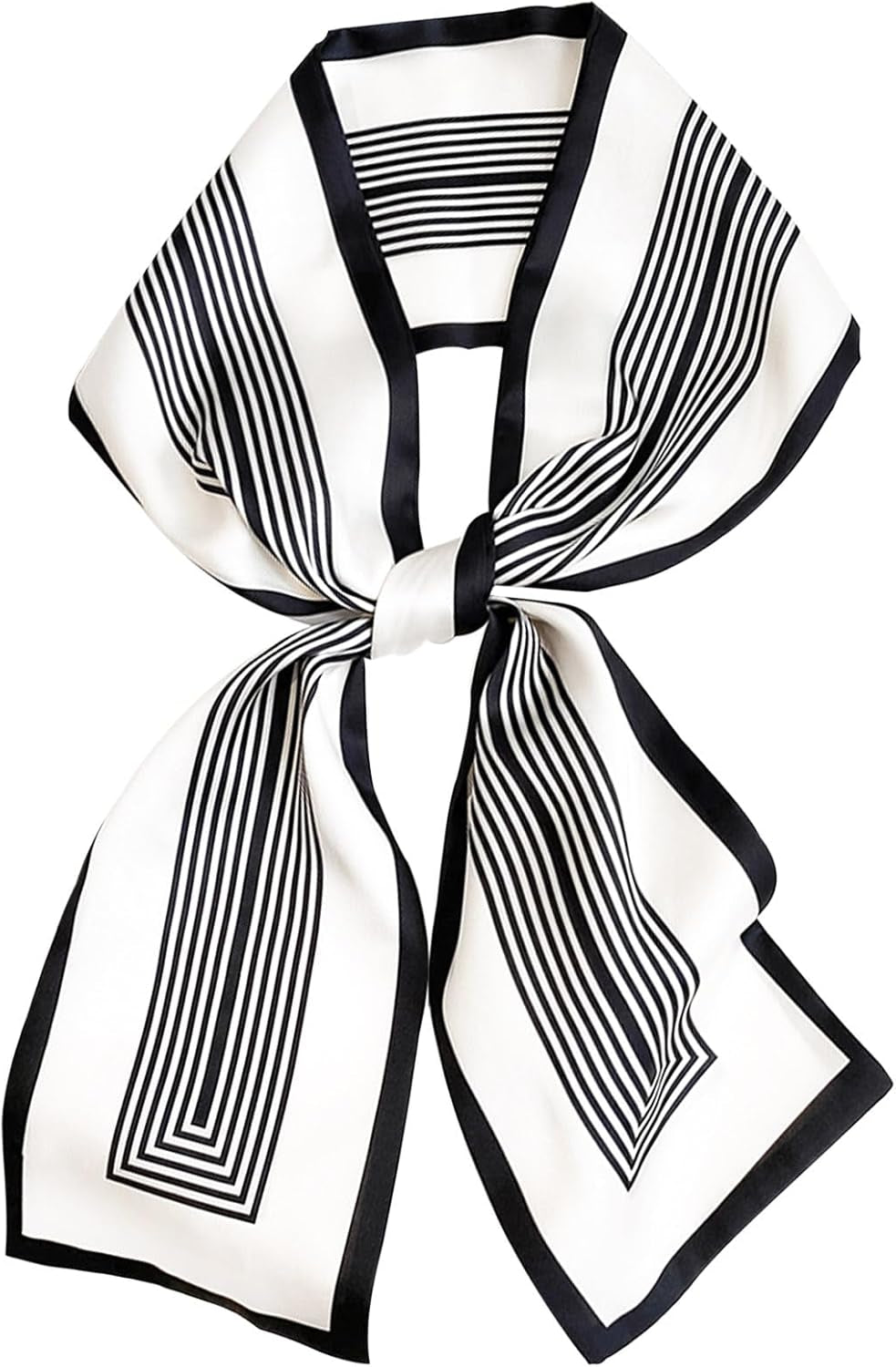 Head Scarf Hair Neck Scarves for Women Purse Bag Scarfs for Handbags Silky Long Thin Satin Headscarf Fashion