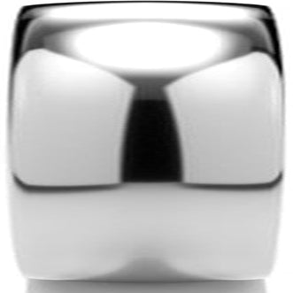 Comfort fit 925 sterling silver dome profile wedding band ring