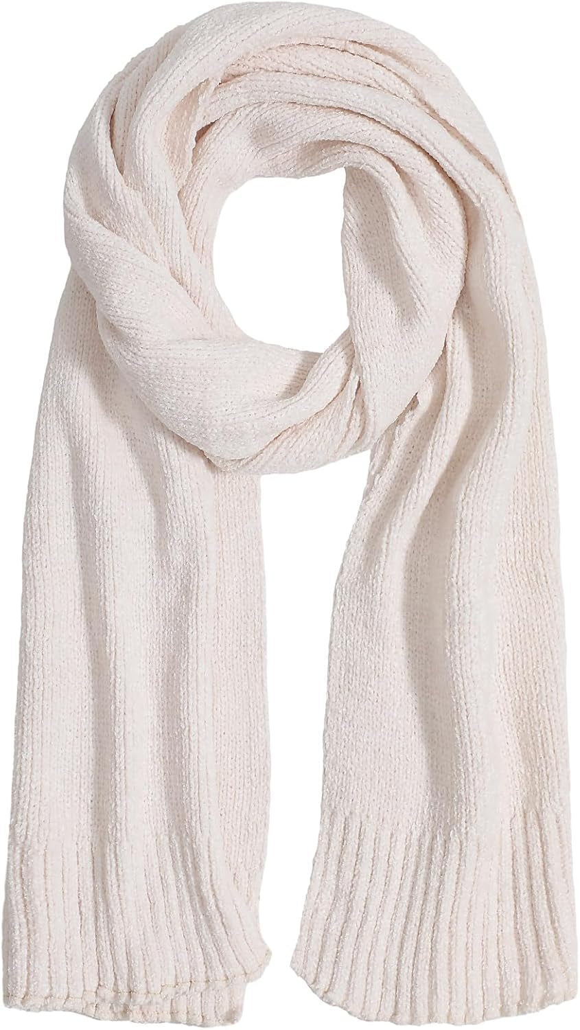 Pleneal Scarf for Women,Soft Chenille Winter Scarves, Womens Warm Thick Scarf for Cold Weather