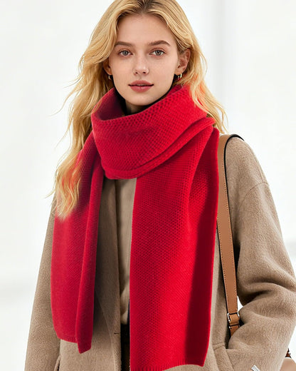 Women'S Long Knit Scarf Winter Chunky Scarfs Warm Big Wrap Thick Winter Fashion Scarves for Outdoor Men & Women