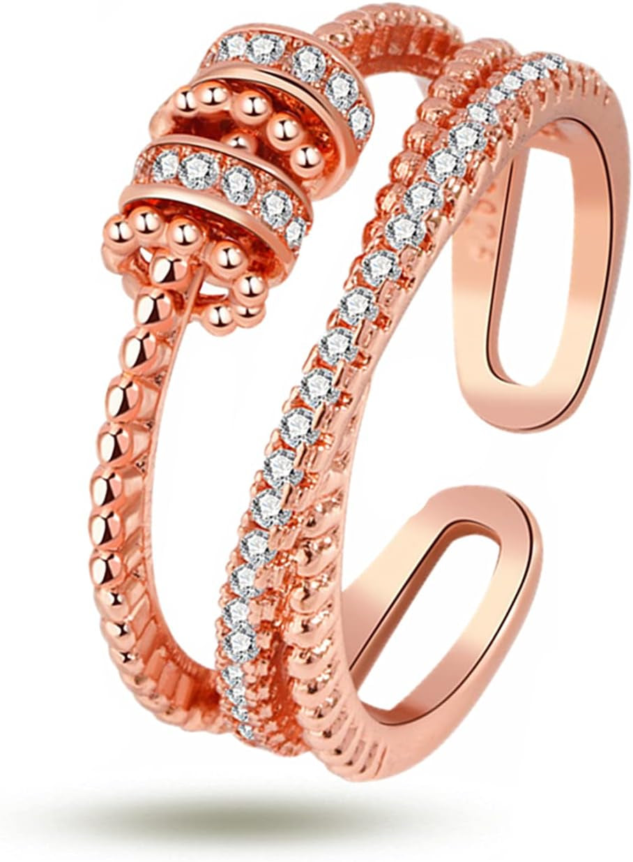 Anxiety relief ring from mom to daughter gift