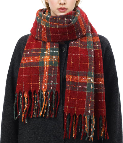 Winter Scarf for Women, Fashion Long Blanket Scarf Soft Feel Women'S Scarves & Wraps
