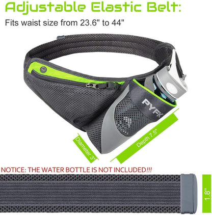 45-degree water bottle holder angle on PYFK running belt