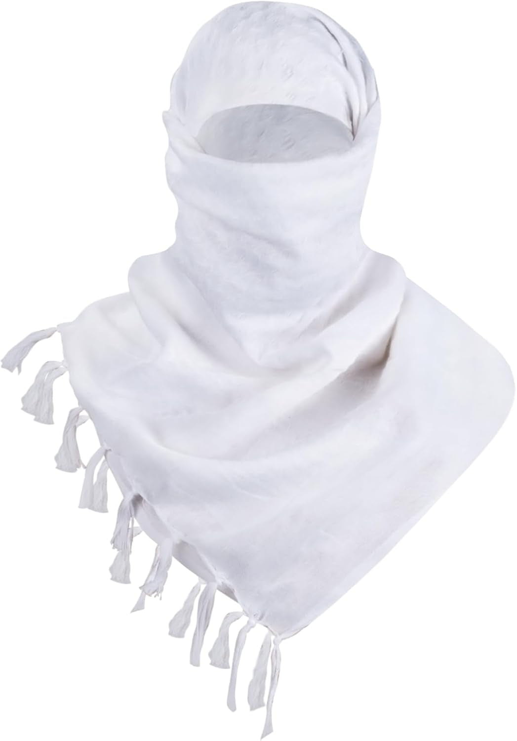 FREE SOLDIER Scarf Military Shemagh Tactical Desert Keffiyeh Head Neck Scarf Arab Wrap with Tassel for Men Women