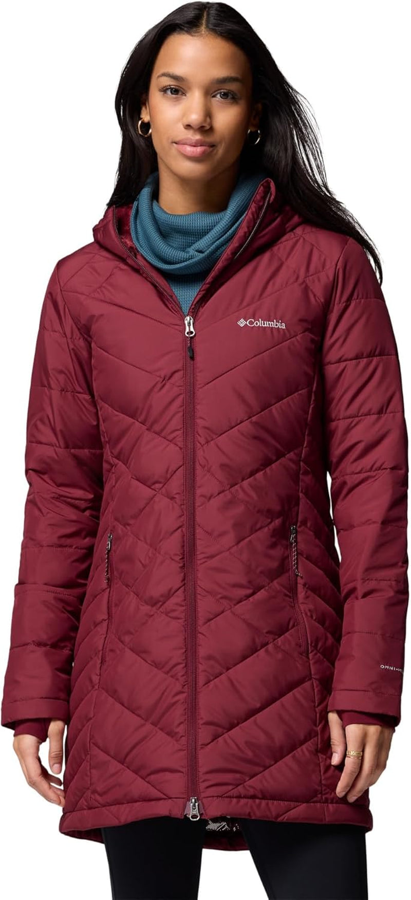 Columbia Women’S Heavenly Long Hooded Jacket