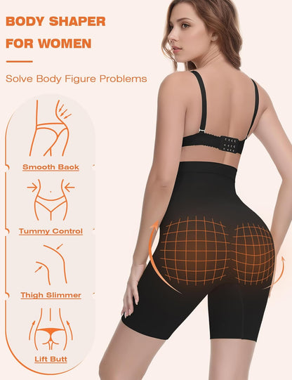 Unboxing video still showing Yeblues shapewear shorts product packaging
