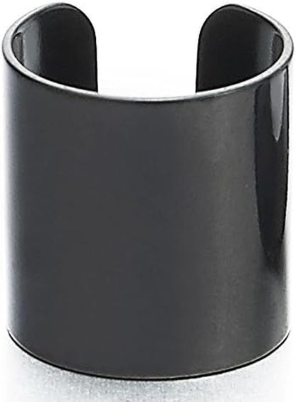 2Pcs Stainless Steel Ear Cuff Ear Clip Non-Piercing Clip on Earrings for Men and Women