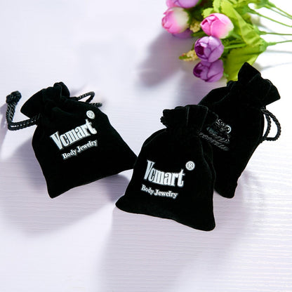 VCMART 14G Tongue Rings Nipple Straight Barbells Surgical Steel Body Piercing Jewelry 14Mm