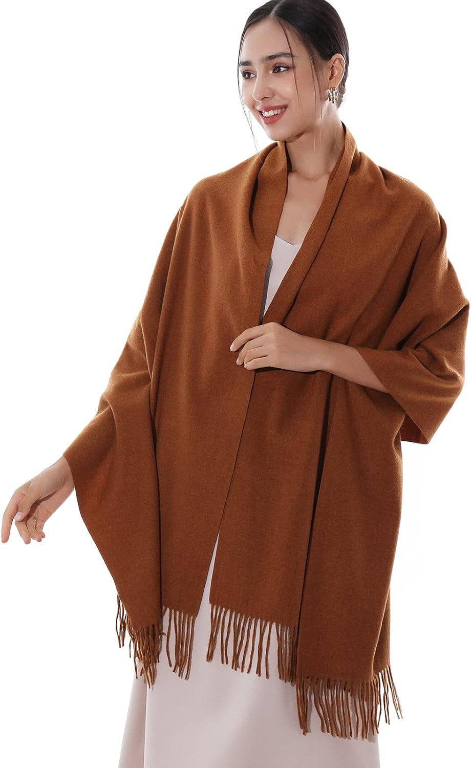 RIIQIICHY Winter Scarfs for Women Pashmina Shawls Wraps for Evening Dresses Large Warm Soft Scarves