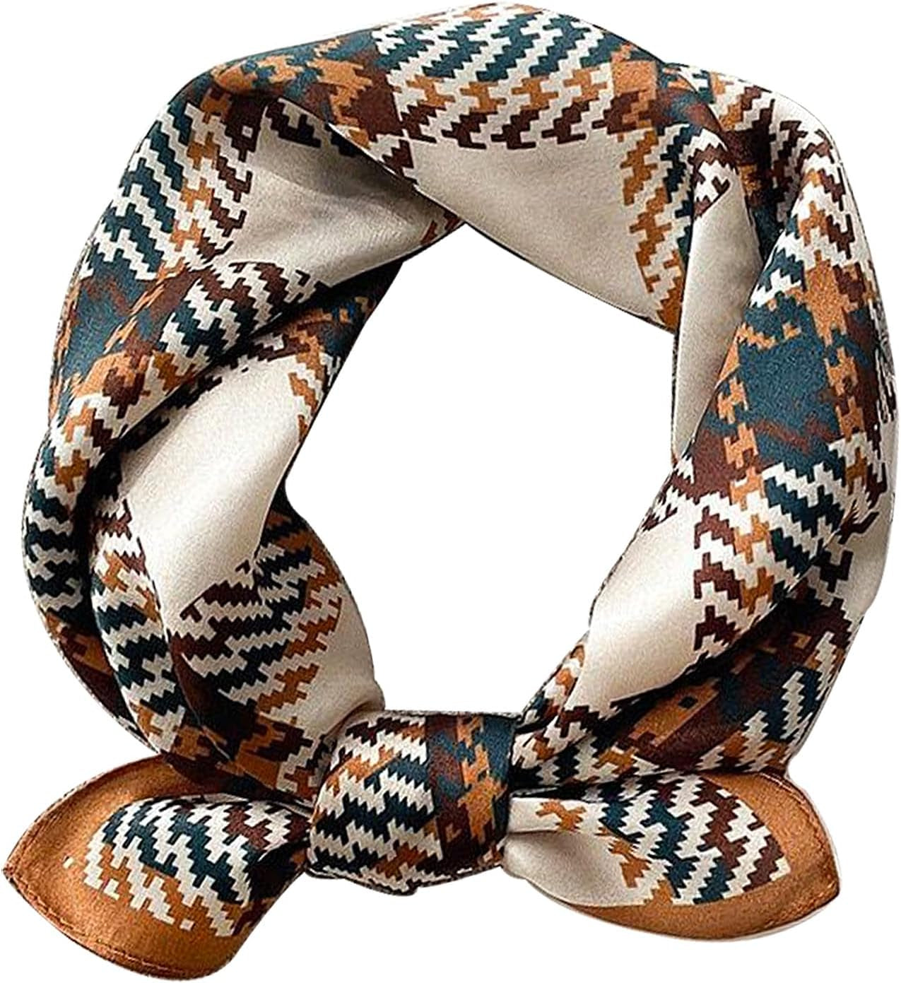 Neck Scarf for Womens Silky Head Scarves Hair Bandanas Square Scarf Fashion Accessories Lightweight