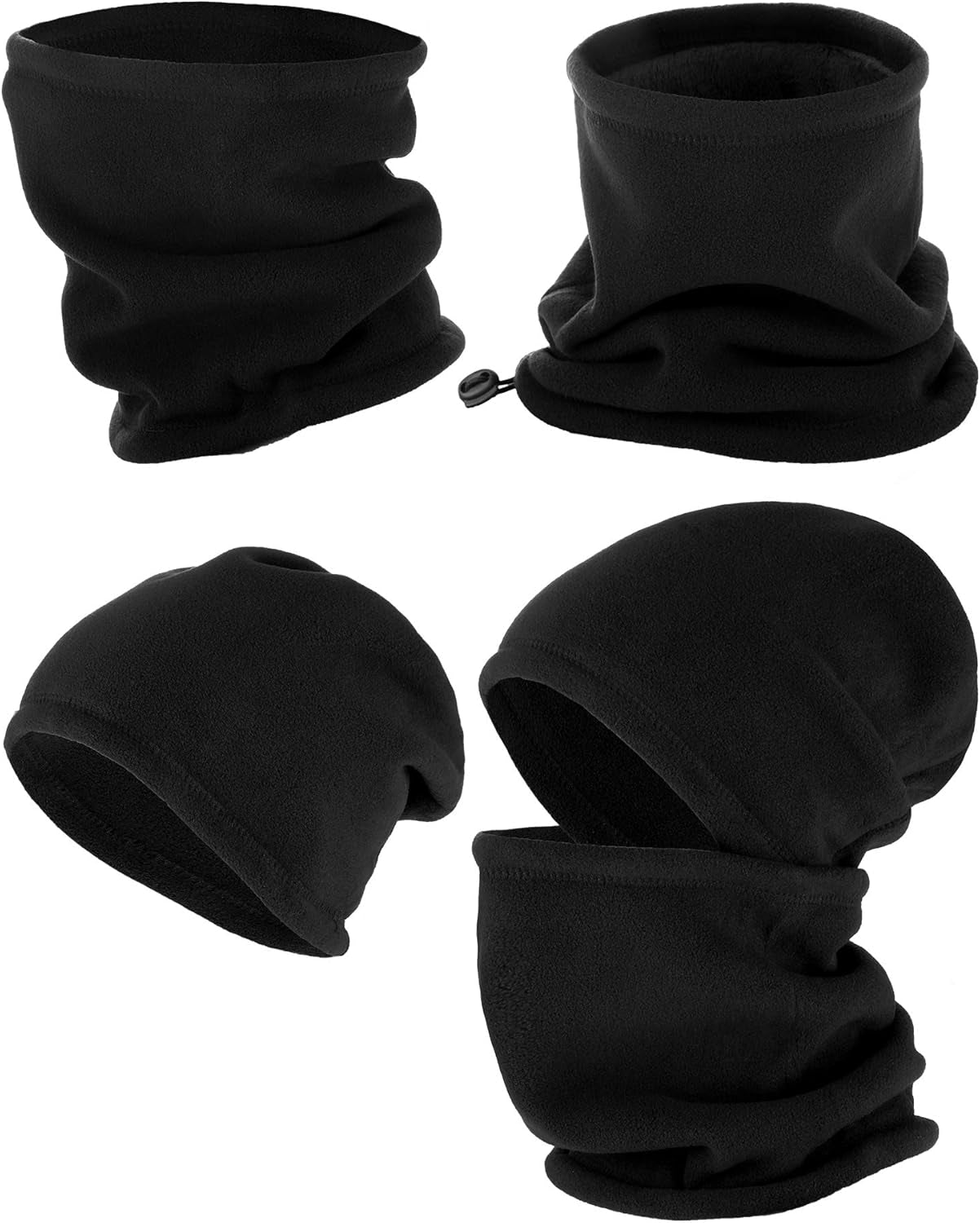 Tatuo Winter Neck Warmer Gaiter for Men Women Ski Fleece Winter Scarf Windproof Face Mask for Skiing Hiking Cycling