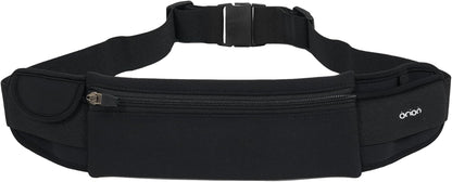 Anti-theft travel money belt with passport pocket