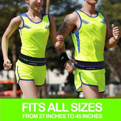Exercise waist band phone holder unisex fitness design