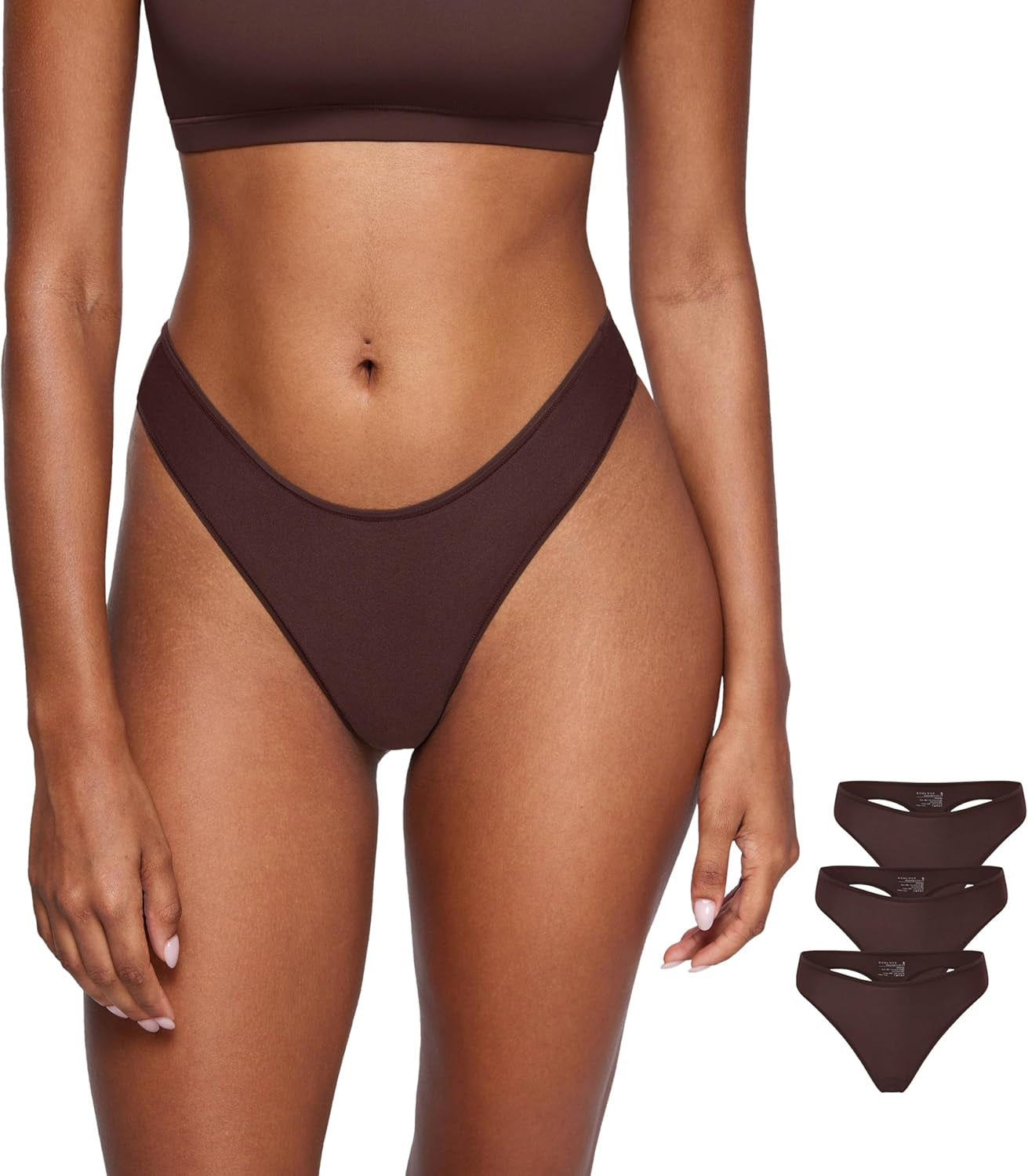 MagneticFit tagless thong underwear product display