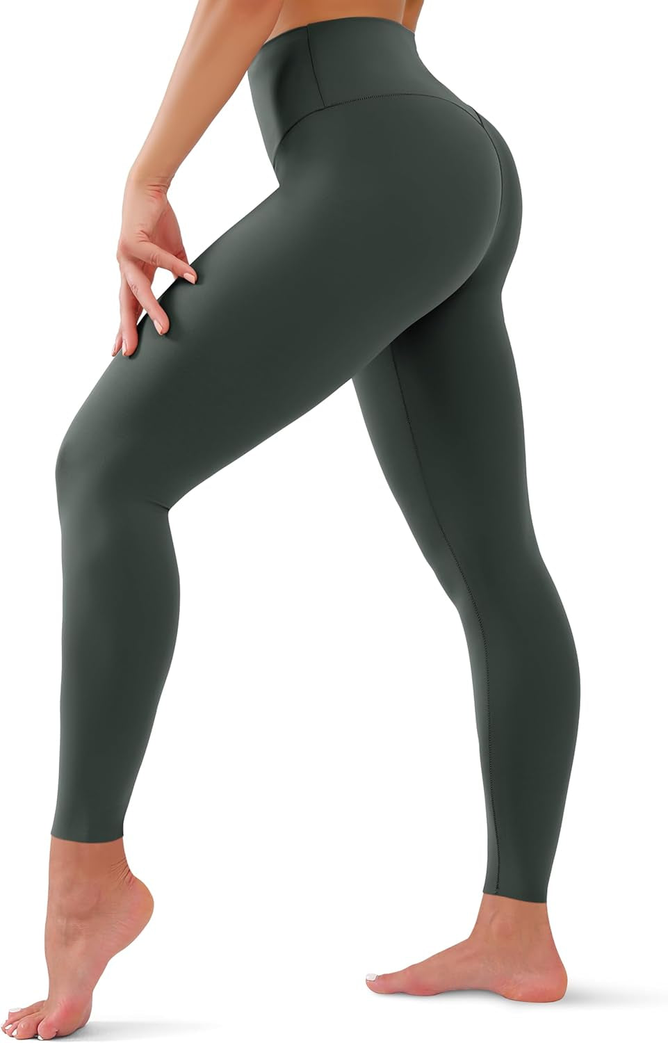 High Waisted Leggings for Women - Tummy Control Yoga Pants for Workout Running Athletic Women'S Leggings plus Size