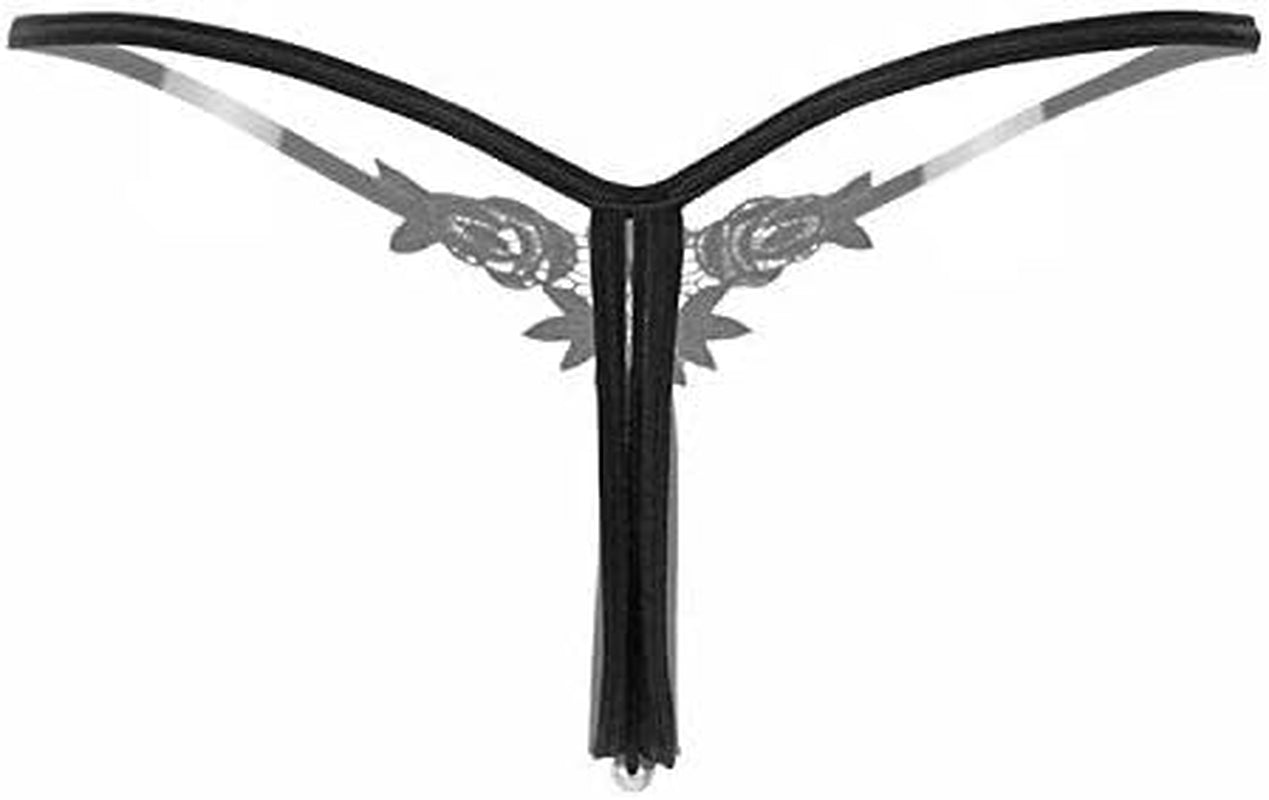 Back view of elegant g-string thong with low-waist fit
