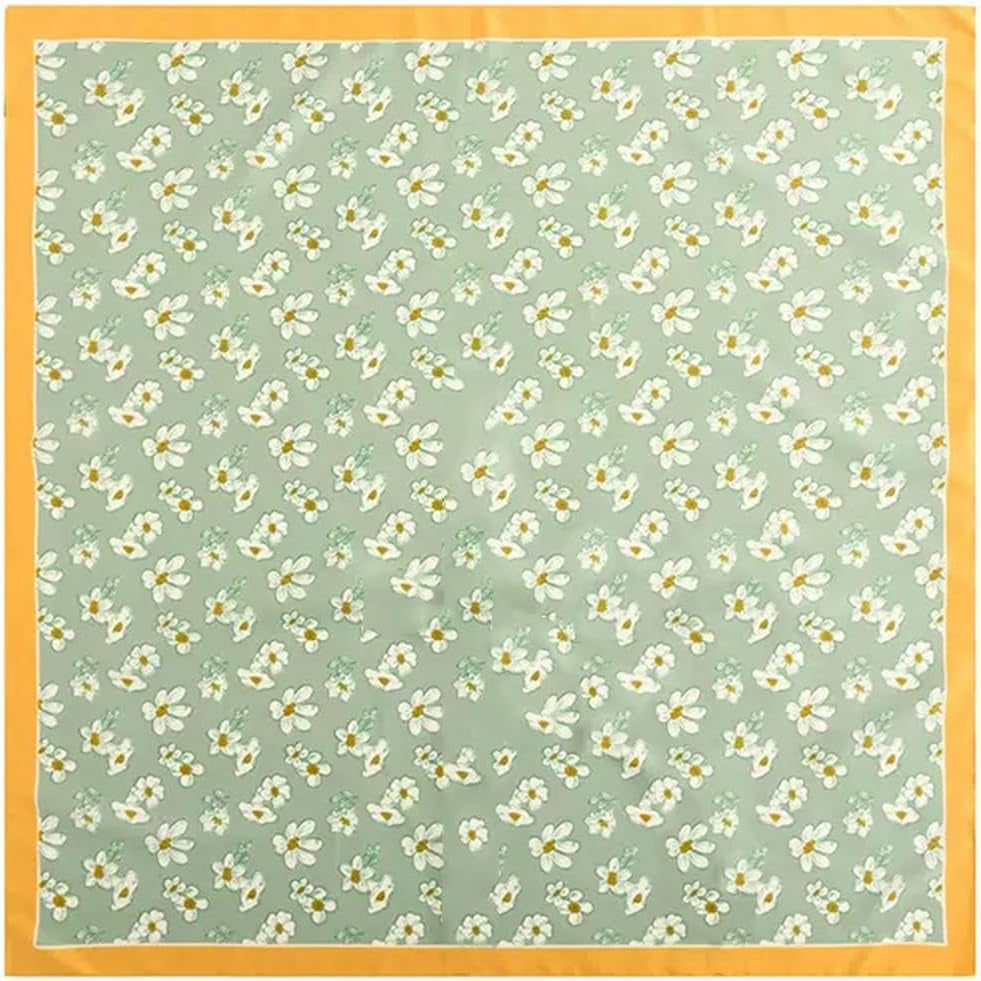 Julunar Silk like Head Scarf for Women - Satin Large Hair Scarves - 35" Square Silk Hair Wrap for Sleeping with Gift Packed