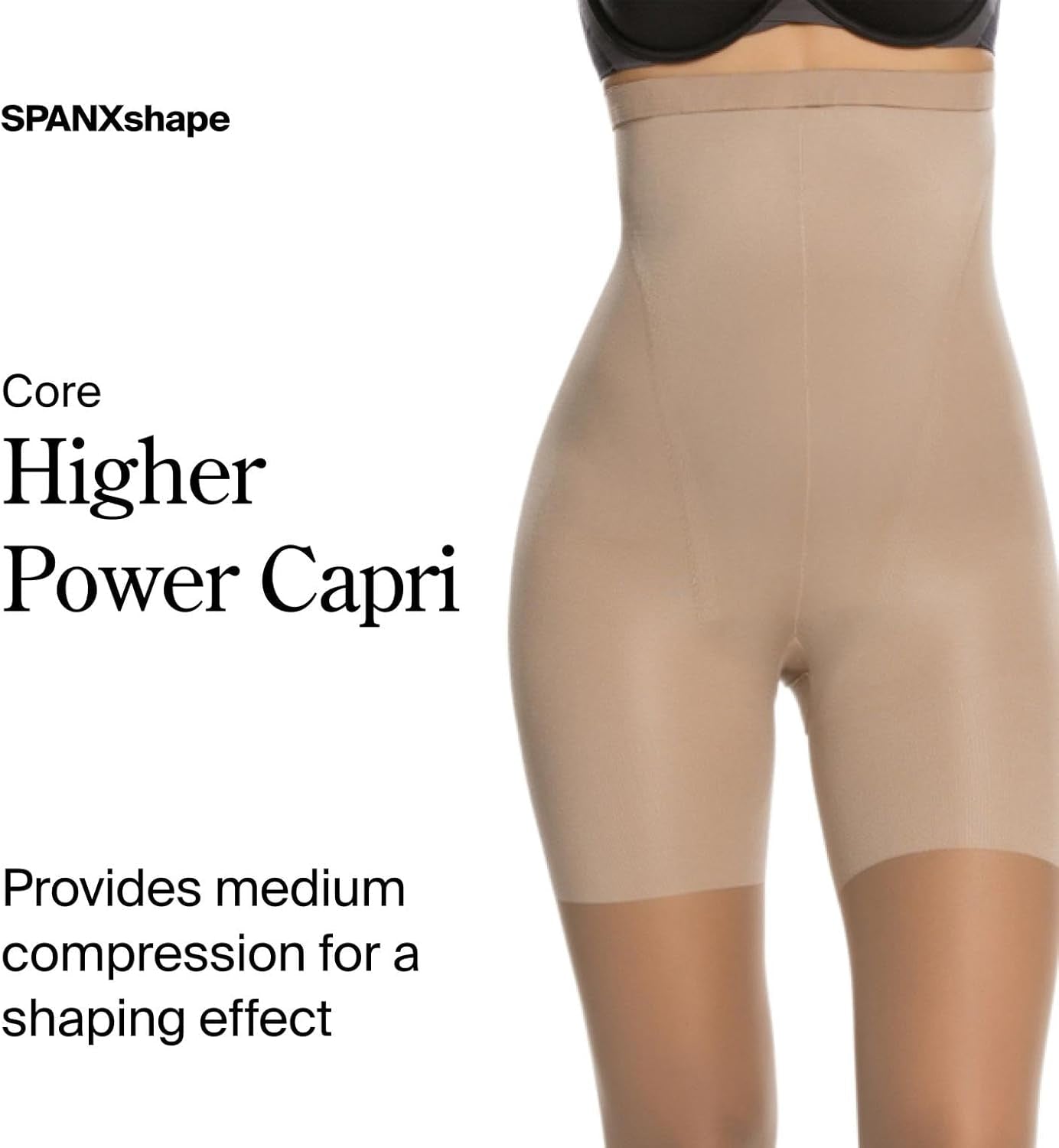 Women legs wearing SPANX footless shaping sheers with smooth finish