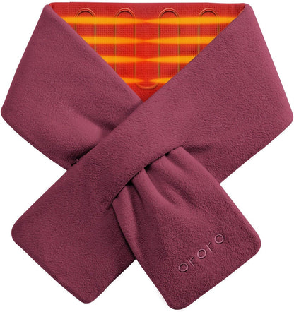 ORORO Heated Scarf, up to 12 Hours of Warmth, Heated Neck Warmer with Rechargeable Battery