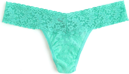 Hanky Panky lacy lingerie thong in limited edition winter holiday colors