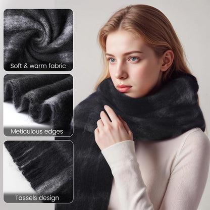 Scarf for Women, Winter Chunky Scarf Warm Scarves Long Shawl Large Winter Scarves Cold Weather for Women