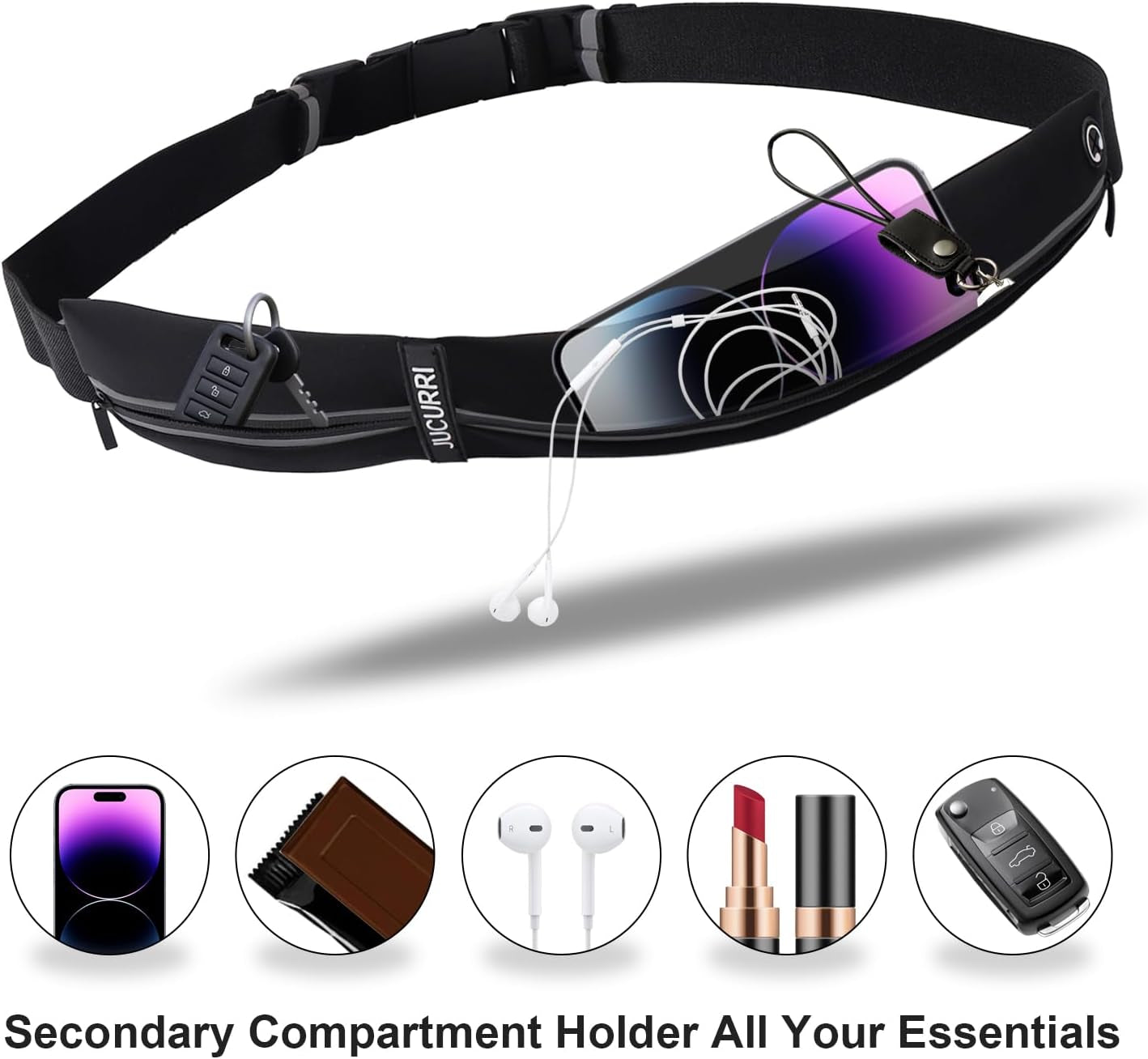 Dual pocket design for phone and essentials