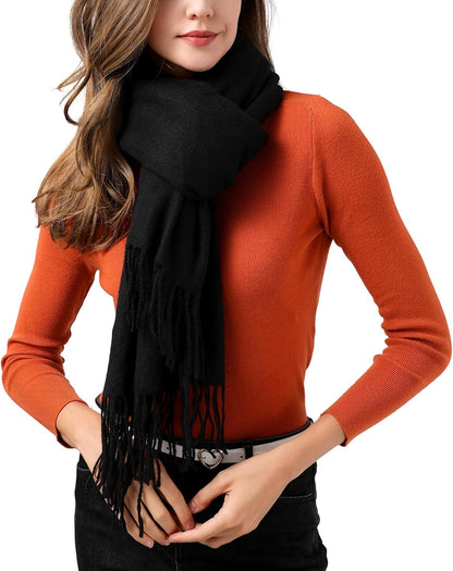 DOFOWORK Scarf for Women - Womens Scarf Shawls and Wraps for Evening Dresses, Fashion Long Scarves, 78.7" X 27.5"