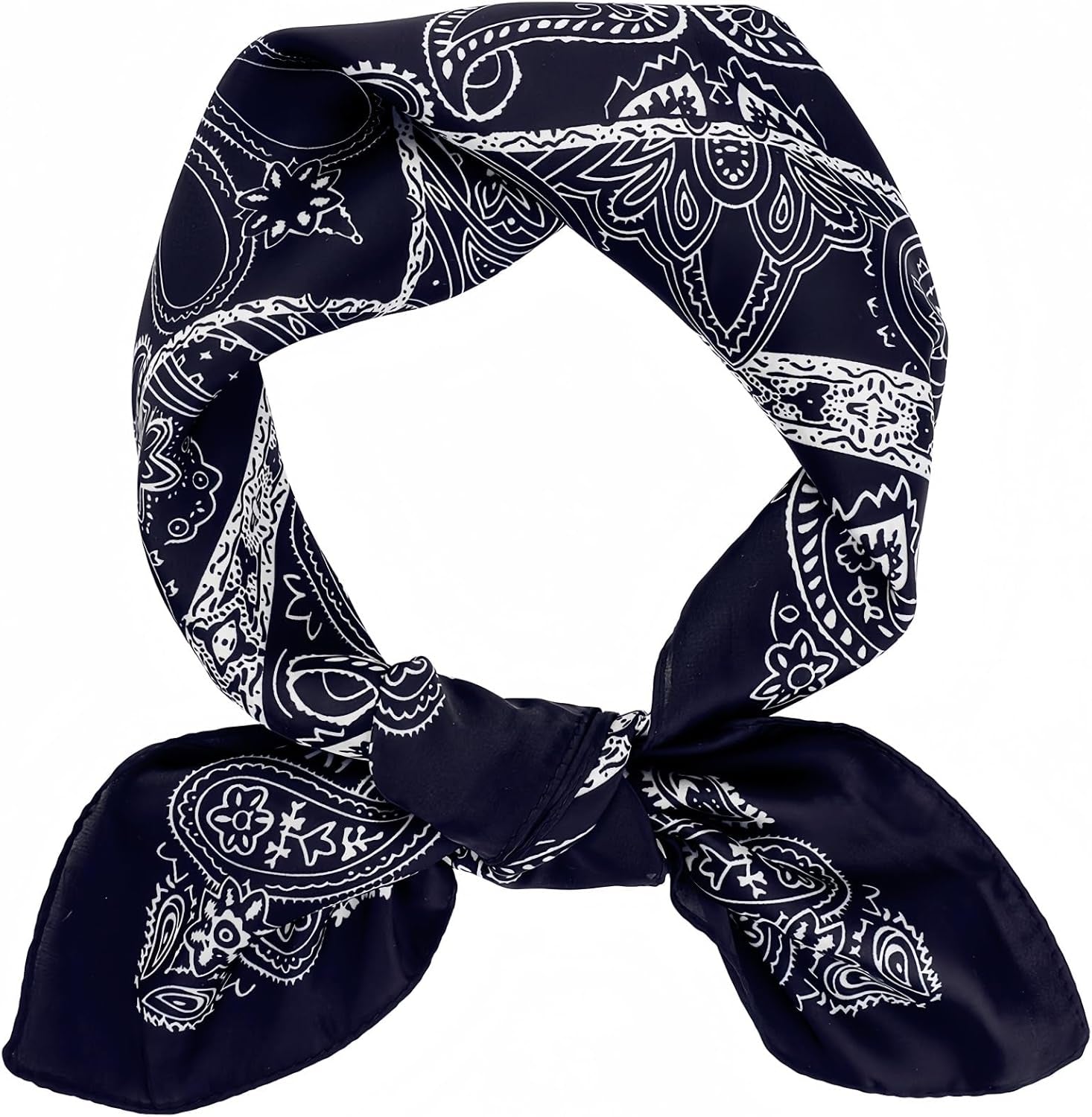 Satin Head Scarf Silk like Hair Scarf Stain Bandana for Women Hair Scarves Accessories Lightweight Fashion Wrap Neck Silk