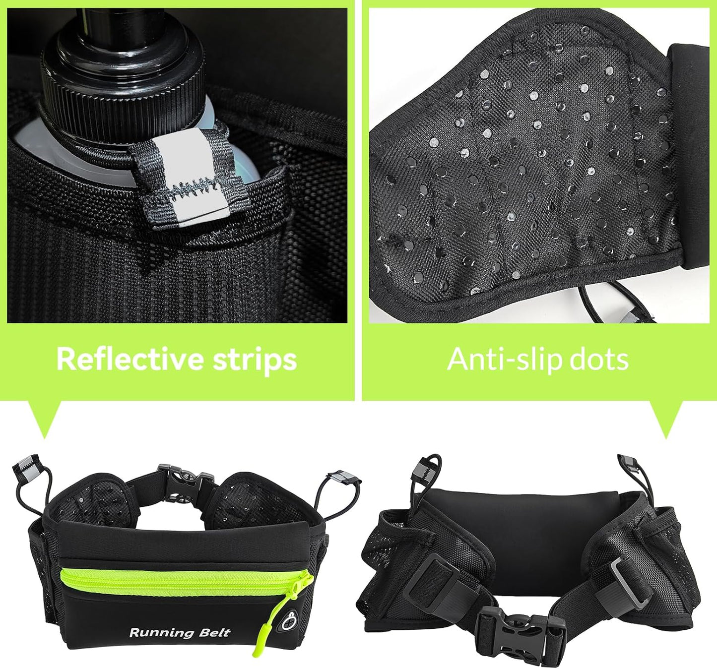 Adjustable hip-hugging contoured design eliminating chafing