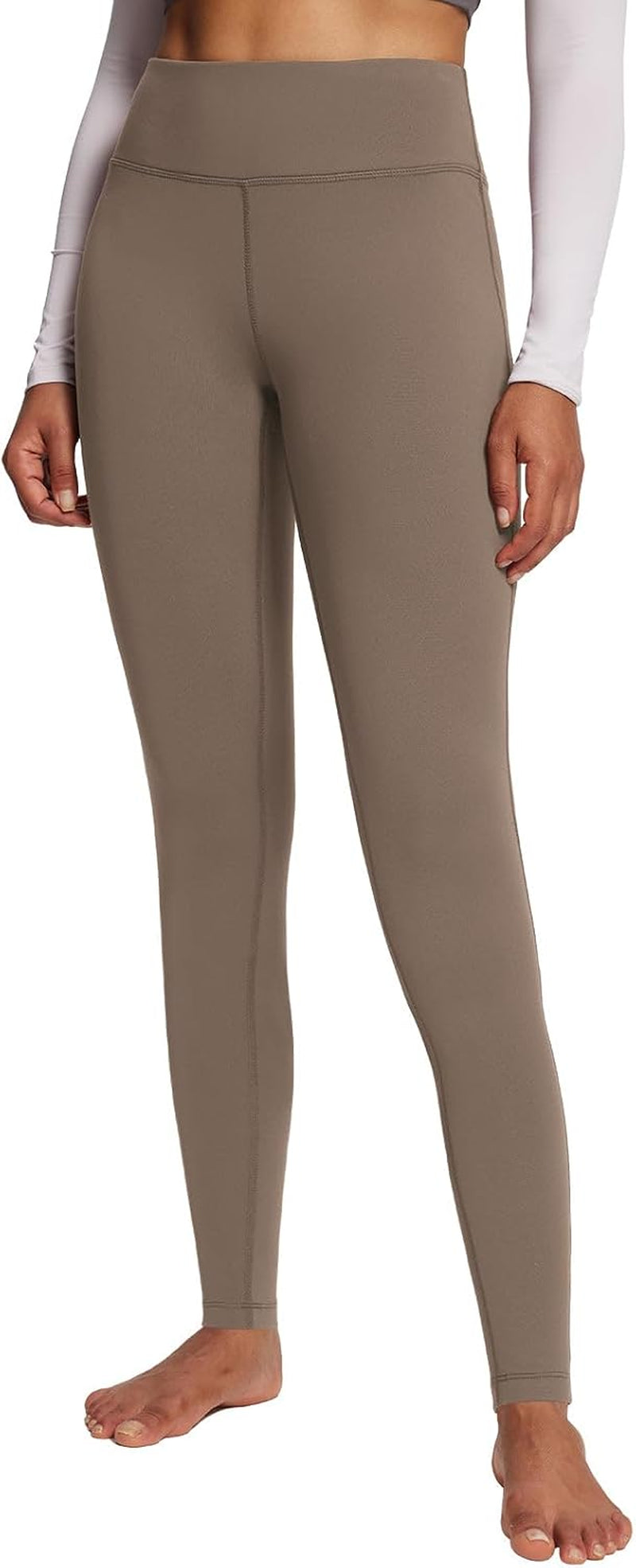 Baleaf Winter Clothing Women Leggings Fleece Lined Tights Thermal Warm Thick Cold Weather Gear 1 Pockets
