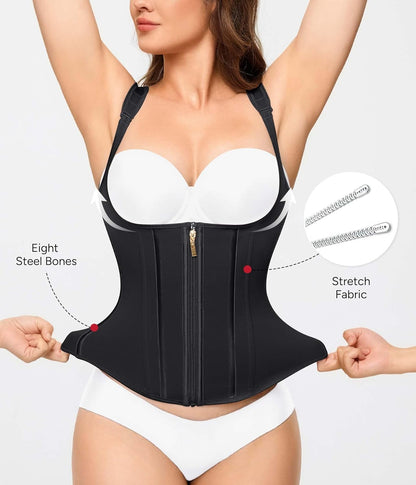 Nebility faja body shaper corset front view display