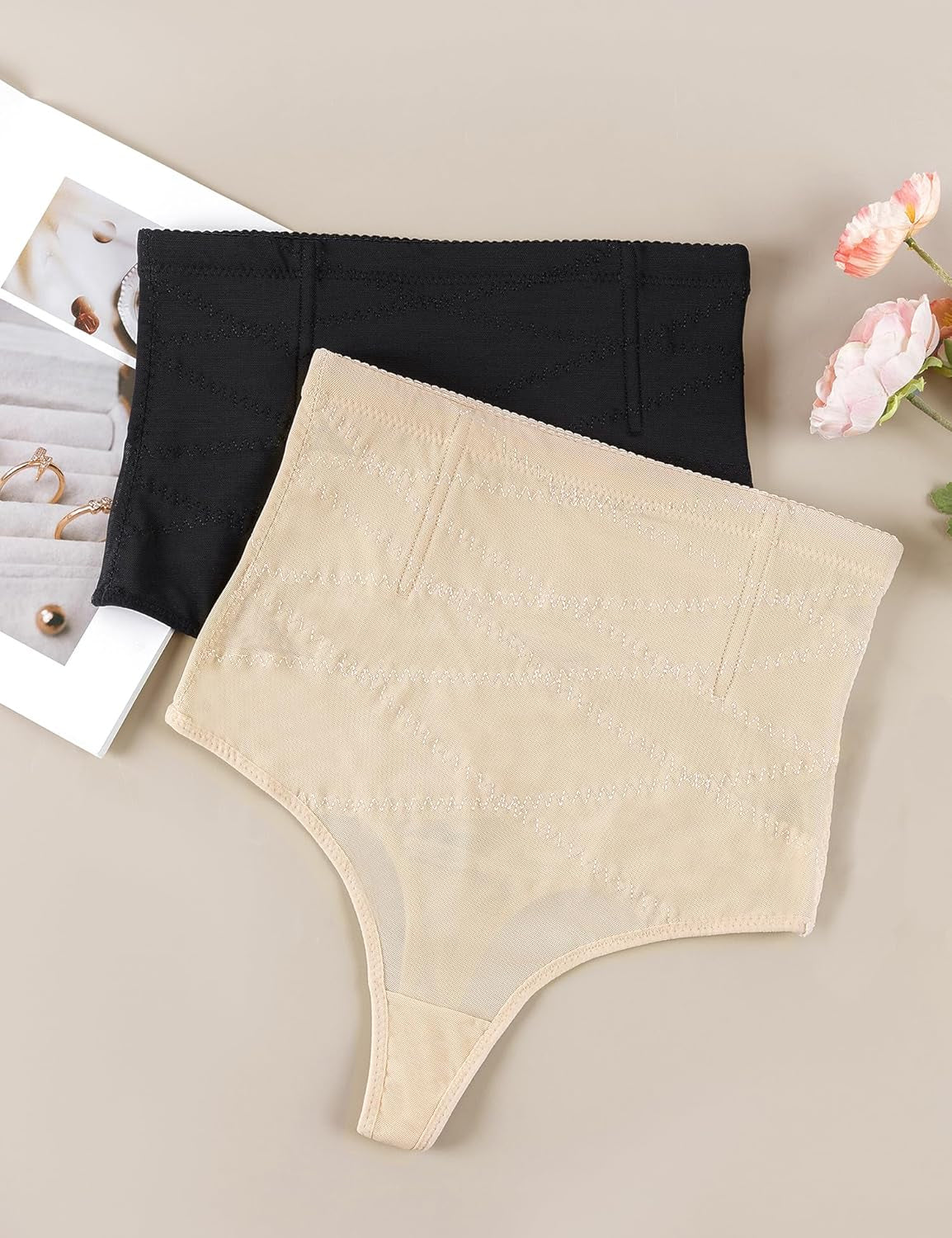 Womens tummy control girdle panties smooth seamless design