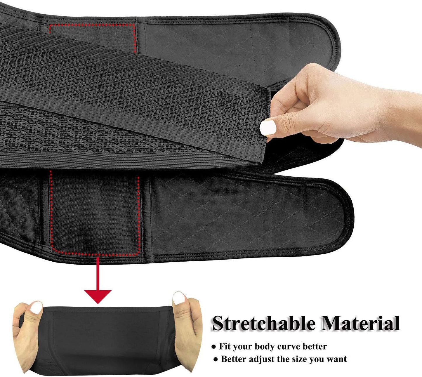 Postpartum girdle with adjustable closures for custom compression