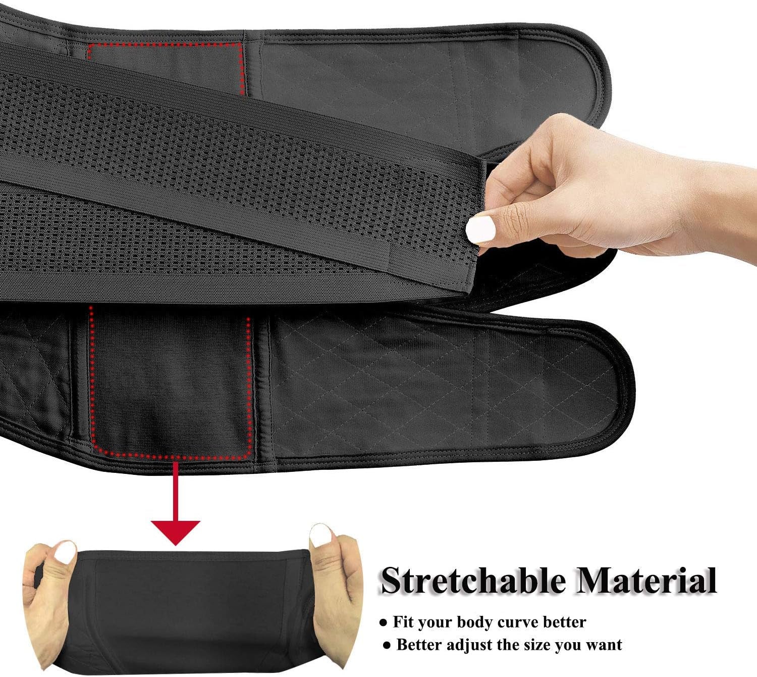 Postpartum girdle with adjustable closures for custom compression