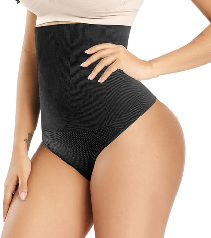 Werena Tummy Control Thong Shapewear for Women Seamless Shaping Thong Panties Body Shaper Underwear