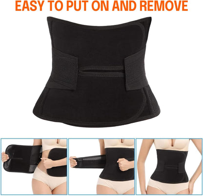 C-section belly binder showing compression technology detail
