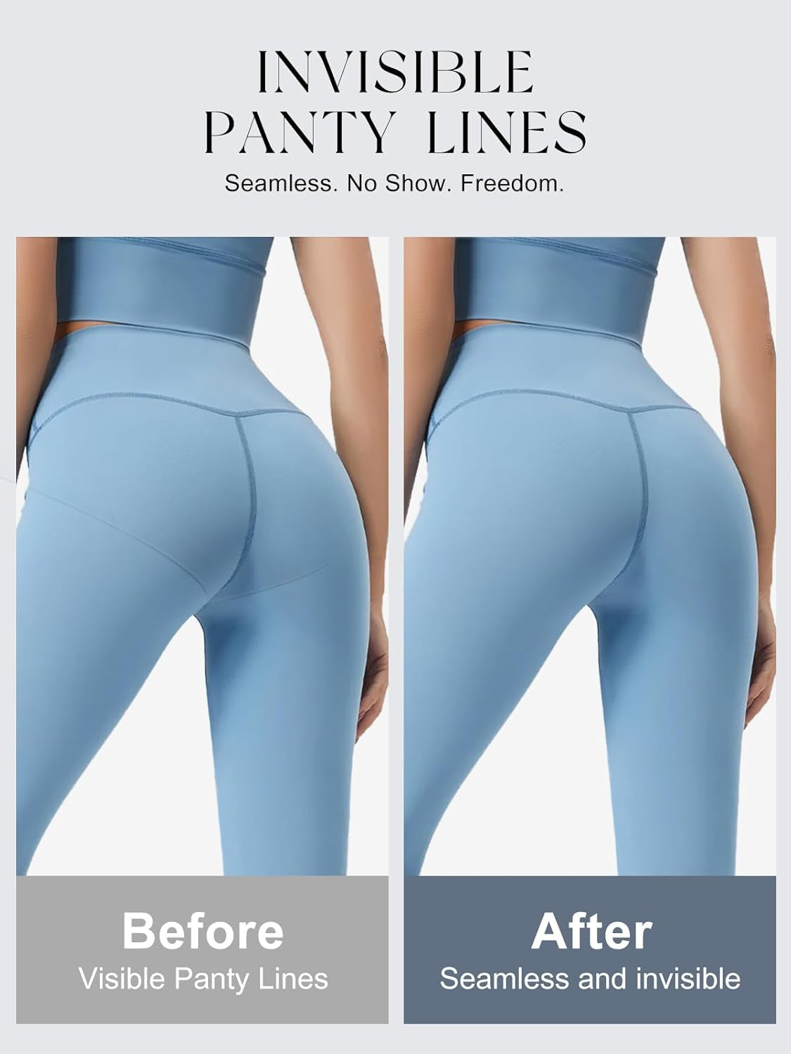 OVRUNS workout panties 3 pack bundle colors