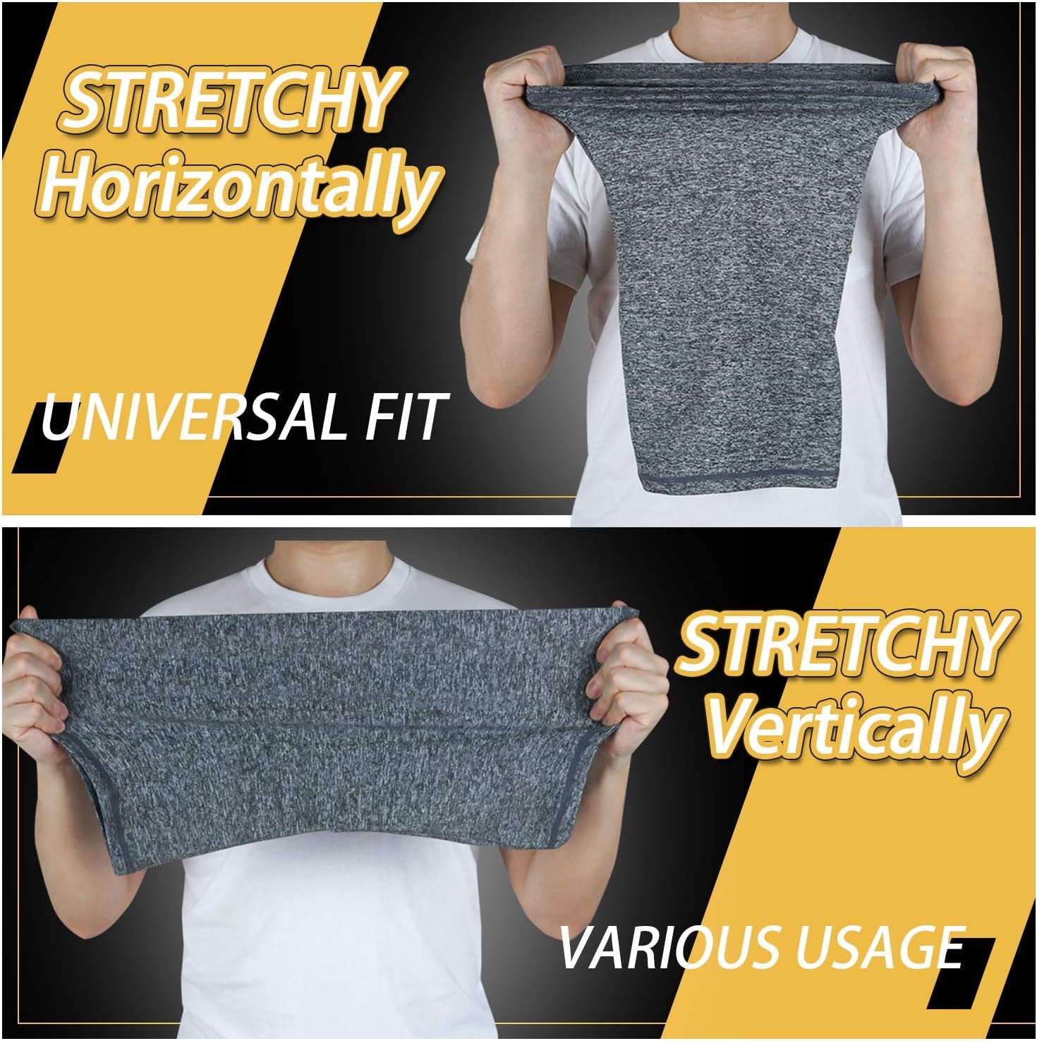 TICONN Neck Gaiter Face Cover Scarf, Breathable Sun & Wind-Proof for Skiing Fishing Hiking Cycling