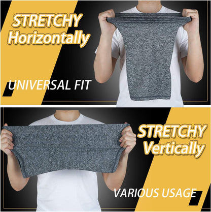 TICONN Neck Gaiter Face Cover Scarf, Breathable Sun & Wind-Proof for Skiing Fishing Hiking Cycling