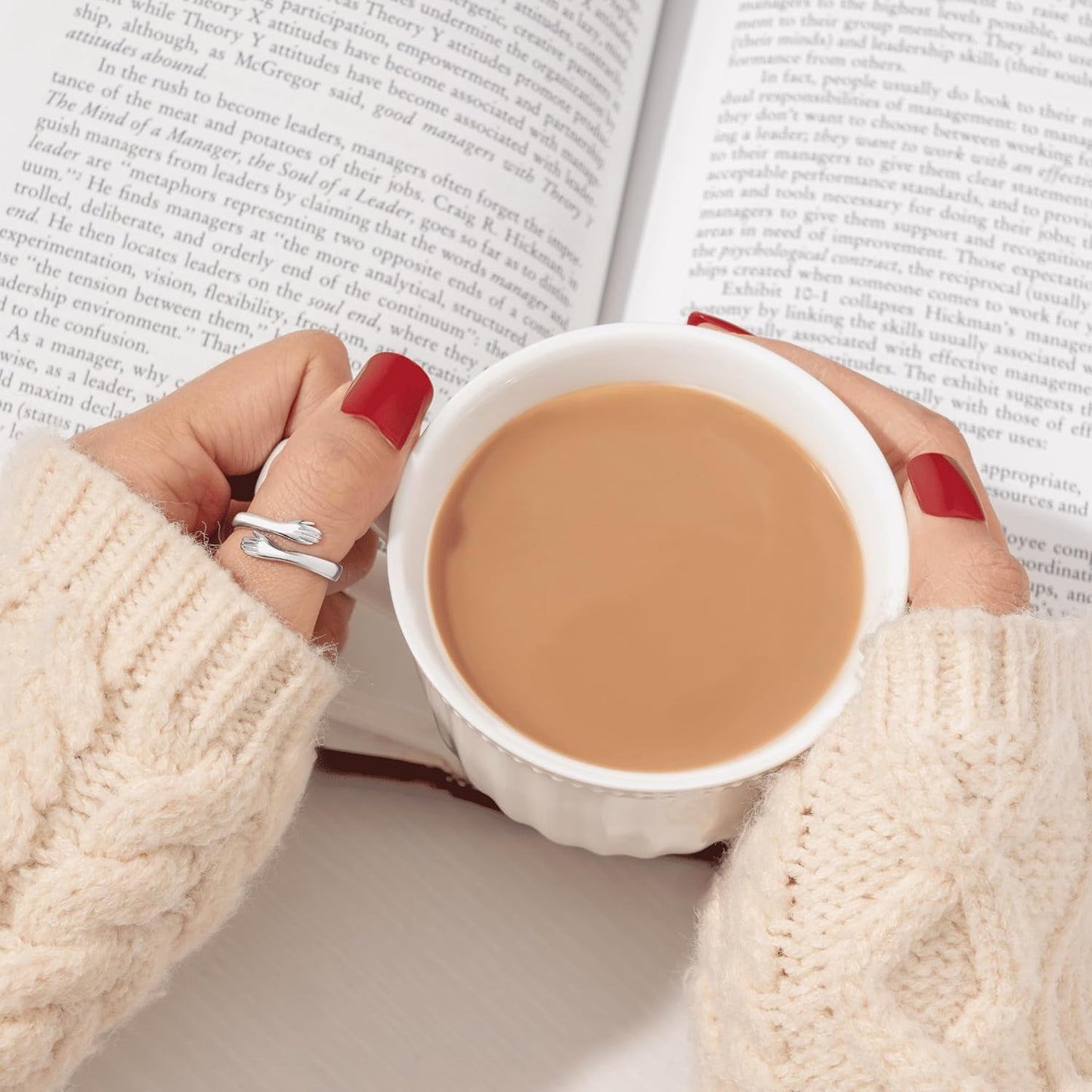 Tarnish-free stainless steel granddaughter ring gift