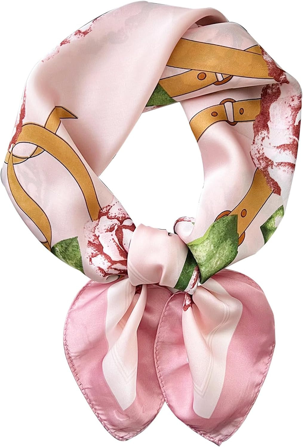 Satin Bandanas Head Scarf for Women Hair Scarves Accessories Lightweight Fashion Wrap Neck Silk Sleeping Headscarf