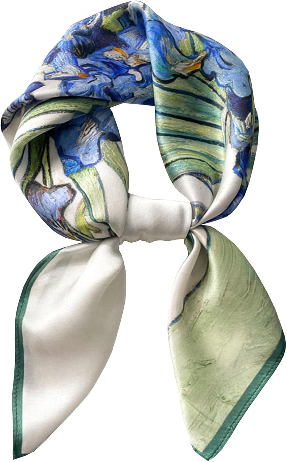 Neck Scarf for Womens Silky Head Scarves Hair Bandanas Square Scarf Fashion Accessories Lightweight