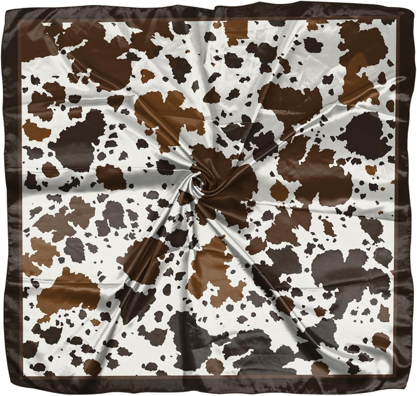 Scarf Silk Feeling Square Satin Head Hair Scarf Wrap 27.5 Inches Headwear Aesthetic Cute Decoration Women Girls